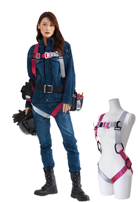 女性用フルハーネス ノングラプロミネ